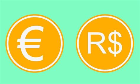 Converter euro em real [ € → R$ ] .